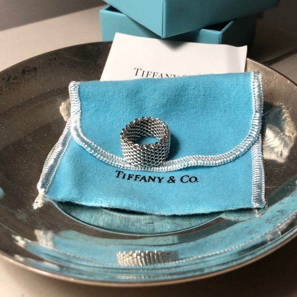Tiffany & Co. Jewelry - Tiffany Somerset Mesh Ring